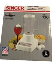 Vintage Singer Model #730 7-Speed Blender - NEW In Original Box Made In USA!