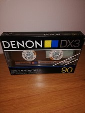 Denon  sealed cassette, tape