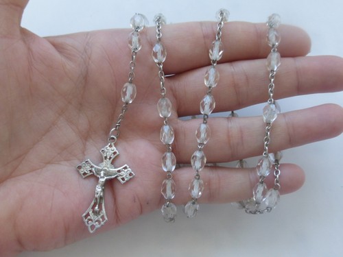 Chapelet ancien complet - ancien, argent