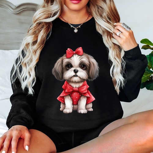 Sweat shirt pour - femmes, shih