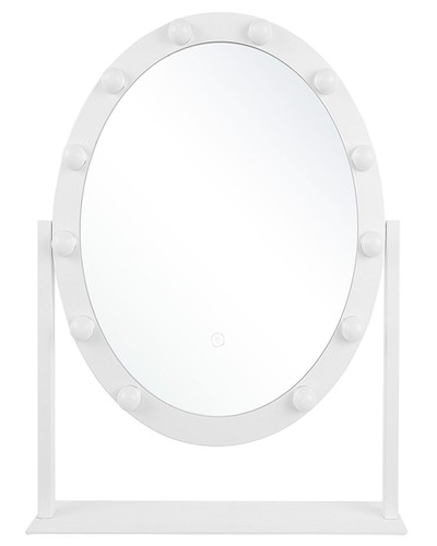 Beliani miroir sur pieds - -,
