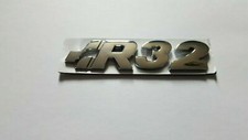 VW golf R32 rear boot badge  silver