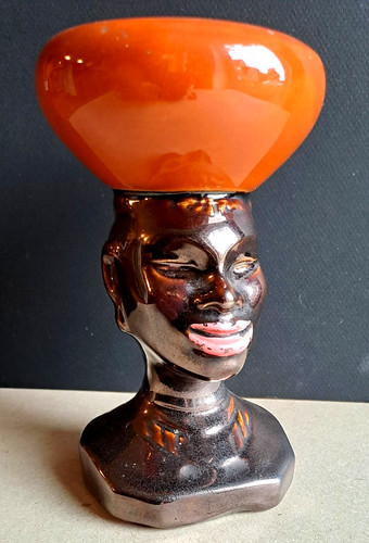 Vintage african gourd - vintage,