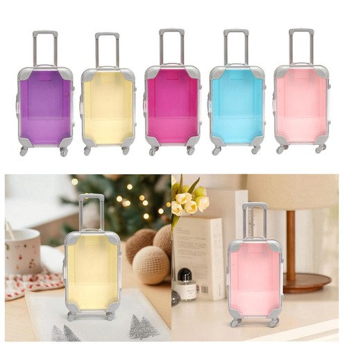 Mini valise transparente - , pour