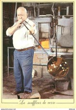 Trades - Crafts - Glass Blower - Trades of Yesteryear - CPM - See Scan