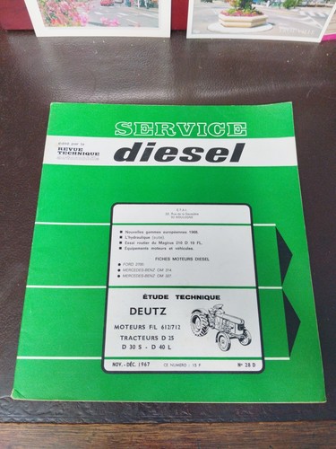 Service diesel deutz moteur - service,
