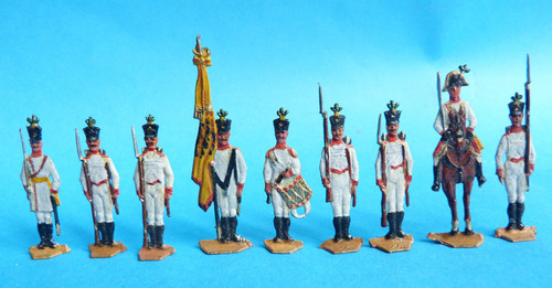 Plats étain zinnfiguren - plats, d'étain