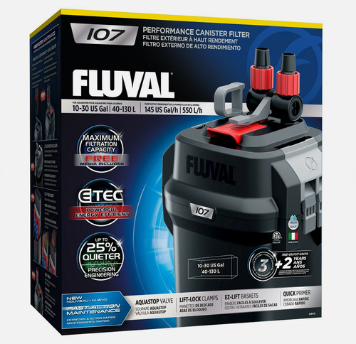 New fluval 107 performance - fluval,