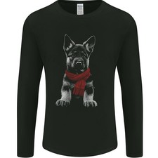 Berger Allemand Chiot en Un Écharpe Hommes T-Shirt