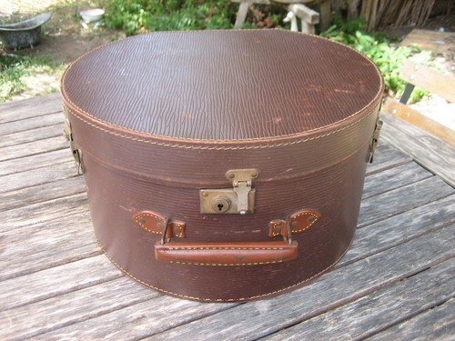Ancien boite valise - boite, à