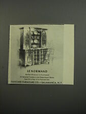 1953 Fancher Le Normand Buffet-Dressoir Advertisement