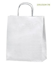 50 SACS PAPIER BLANC KRAFT