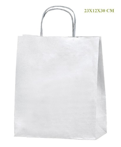 Sacs papier blanc kraft - papier,