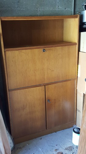 Secrétaire bureau vintage - bureau,