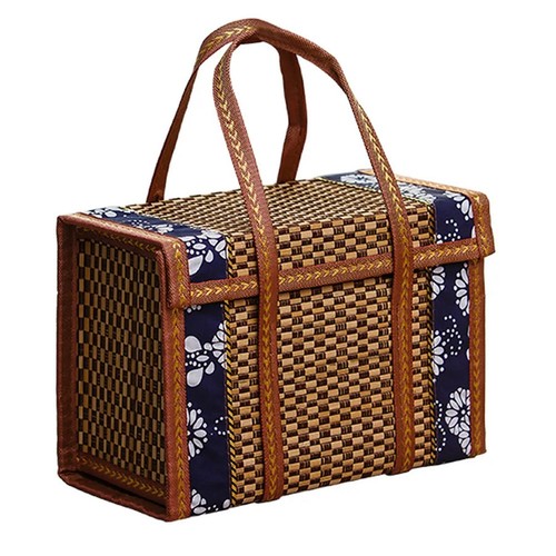 Panier fruits bambou tissé - panier,