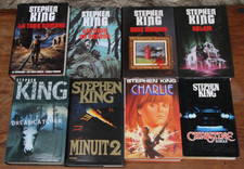 STEPHEN KING - LOT DE 8 LIVRES - ROSE MADDER - FRANCE LOISIRS - 1984-2002 - TBE