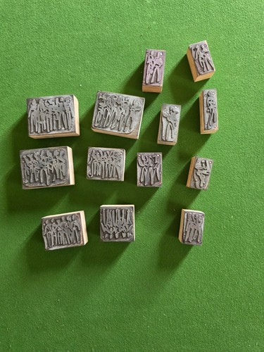 Lot tampons encreurs - de, 12