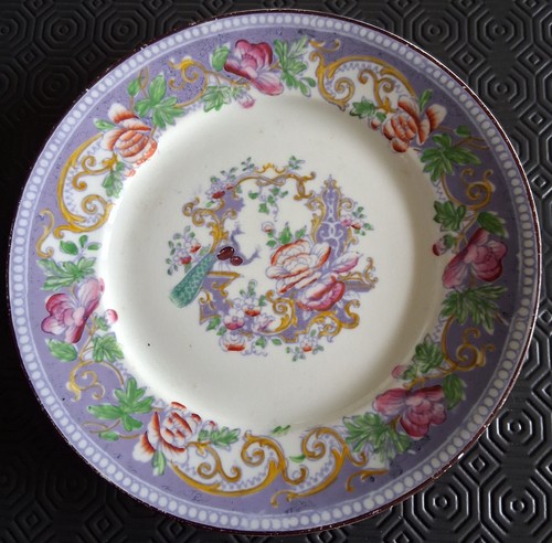 Assiette dessert ancienne - à,