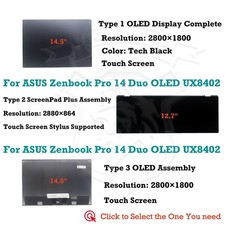 For ASUS Zenbook Pro 14 Duo