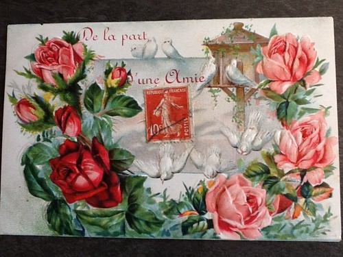 Illustree gaufree la - cp,