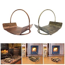 Porte-bûches pour cheminée