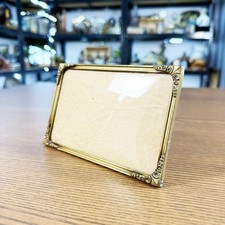 Cadre photo ancien en métal