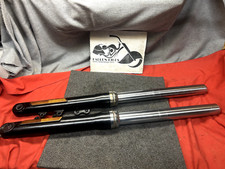 Genuine 08-13 Harley Davidson Dyna Fat Bob Front Forks Suspension Black