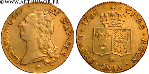 Louis xvi double - louis,