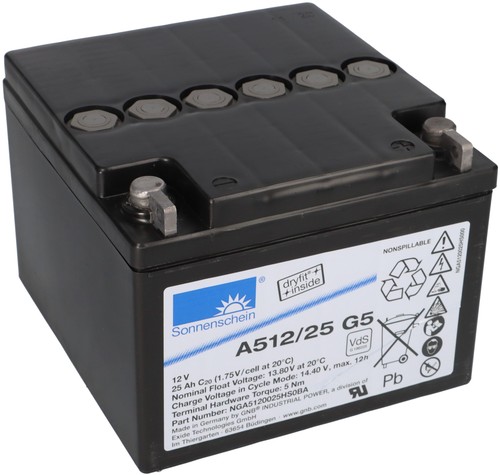 Batterie gel solaire 12v 25ah - batterie,