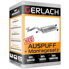 Pot d'échappement pour silencieux Rover 25 220 2.0 TD 1995-2005 *810