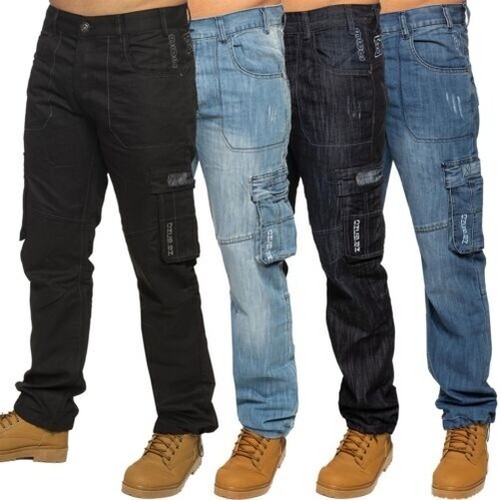 Enzo combat jeans hommes cargo - enzo,