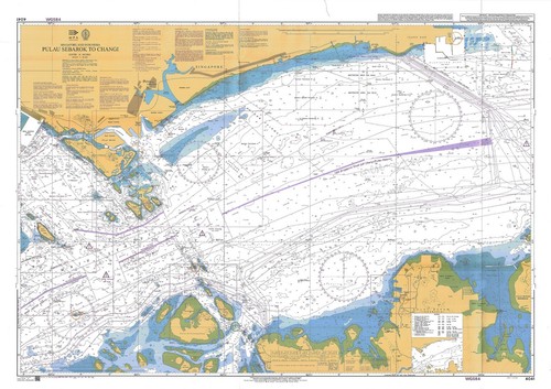 Carte marine admiralty 4041 - carte, de