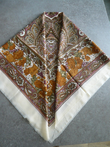 Chale vintage motif - vintage,