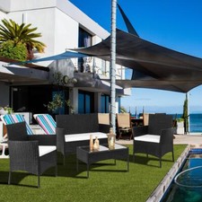 Salon de Jardin Tressée