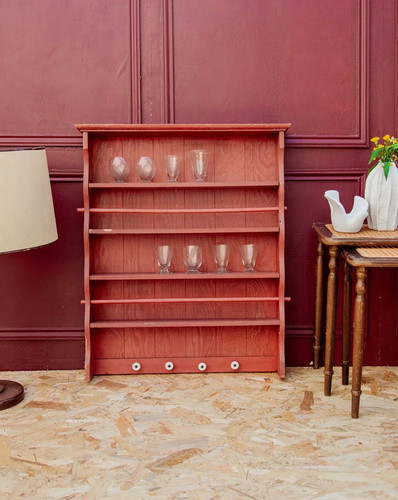 Gaëlle étagère rouge en - rouge,