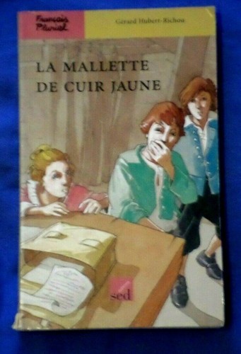Mallette cuir jaune - la,