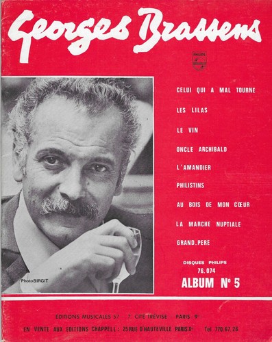 Georges brassens répertoire - brassens,