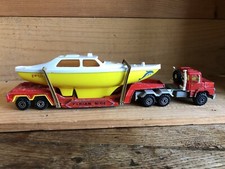 Scania Majorette Boat Carrier Truck Made in France 1/60