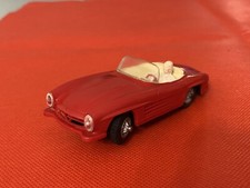 Antique Mercedes 300 SL Convertible Electric Circuit Slot Toy (2) Jouef