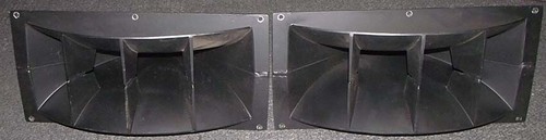 Paire enceintes noires à - paire, d'enceintes