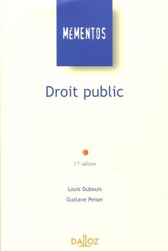 Droit public gustave peiser - -,