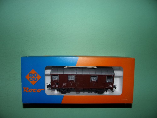 Roco wagon couvert court 4375b - roco,
