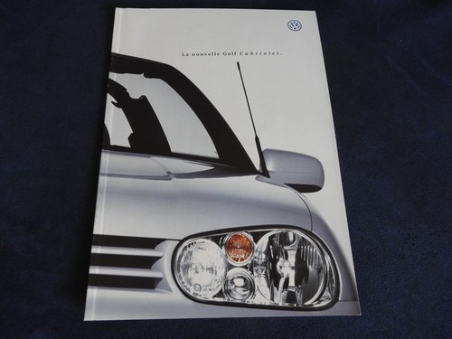 Catalogue volkswagen golf - volkswagen,