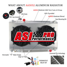 3-Rows Radiateur Shroud Fan