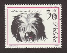 POLISH LOWLAND SHEEPDOG * Int'l Dog Postage Stamp**Great PONS Gift Idea**Nizinny