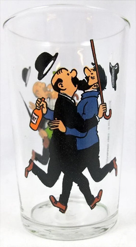 Herge tintin verre haddock - herge,