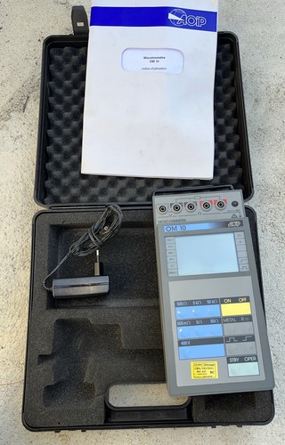 Aoip microhmmetre om10 - microhmmetre,