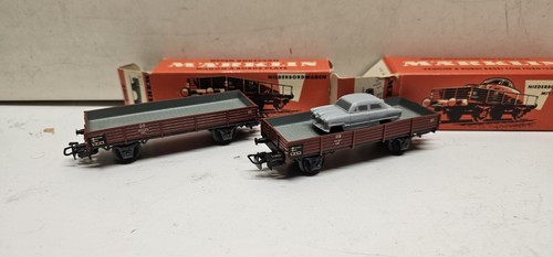 Marklin lot wagons plat - marklin,