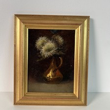 Petit tableau ancien huile sur