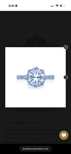 Tacori engagement ring - tacori,